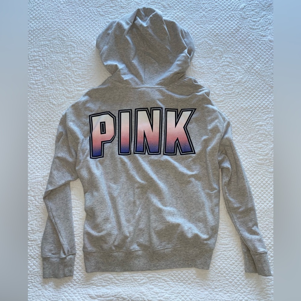 Victoria secret pink zip up hoodie